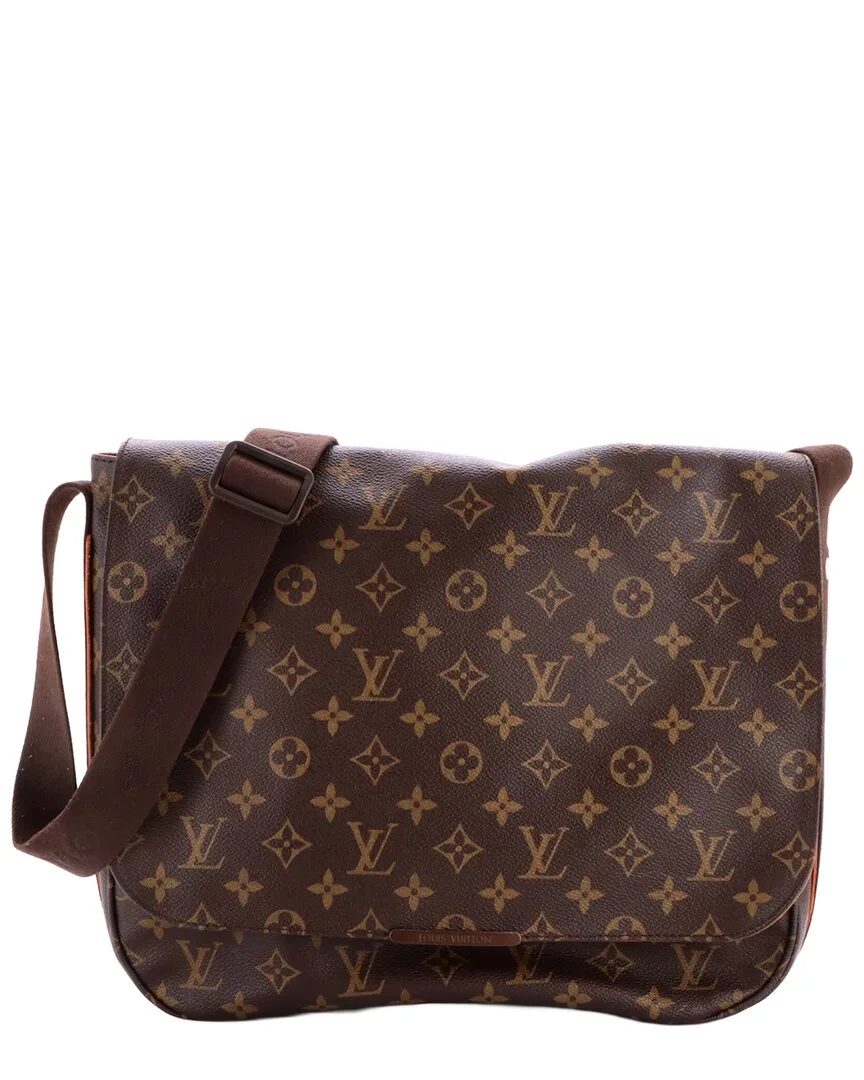 Brown Monogram Canvas Beaubourg Messenger Bag mm (authentic Pre-Loved) by Louis Vuitton
