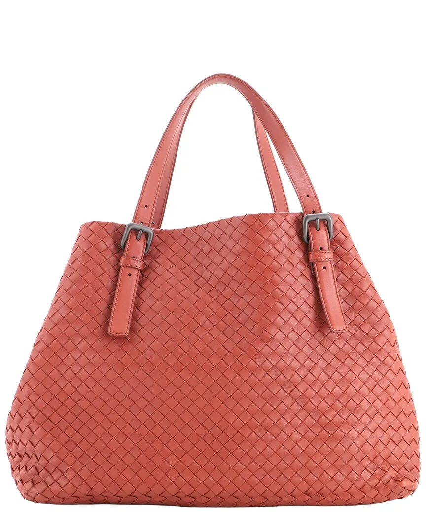 Intrecciato Nappa A-Shape Tote Large (authentic Pre-Loved) by Bottega Veneta