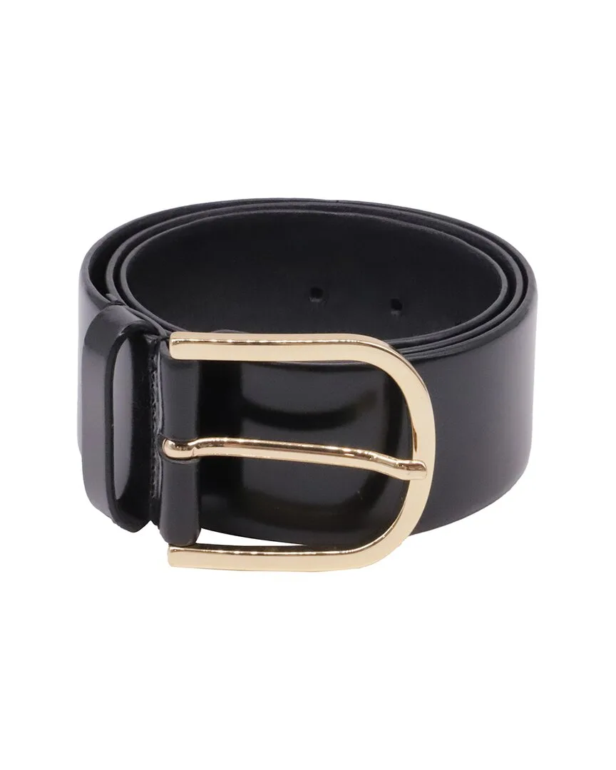 Wide Trouser Buckled Belt (authentic Pre-Loved) by Totême