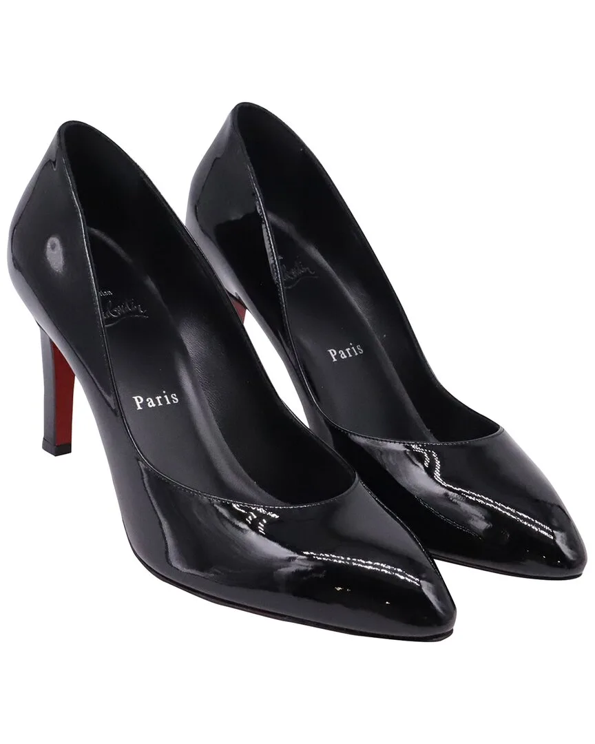 Patent Leather Fannylove 85 Pump (authentic Pre-Loved) by Christian Louboutin