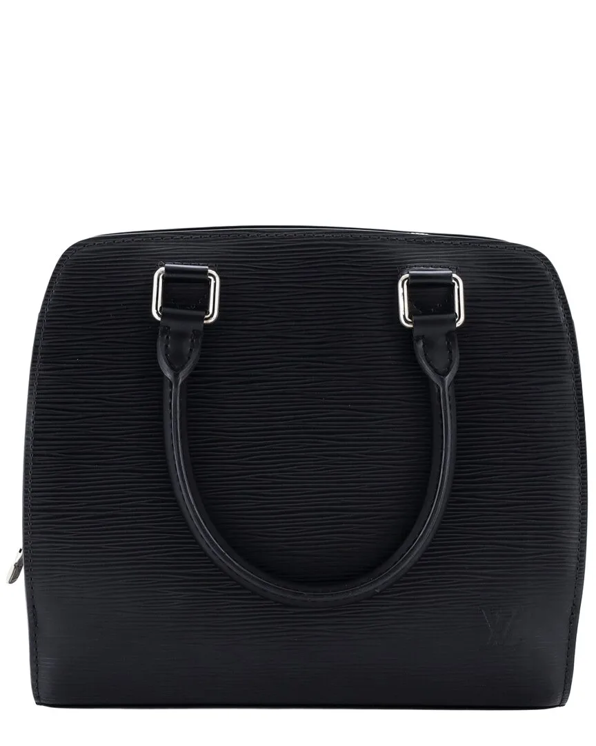 Black Epi Leather Pont Neuf PM (authentic Pre-Loved) by Louis Vuitton