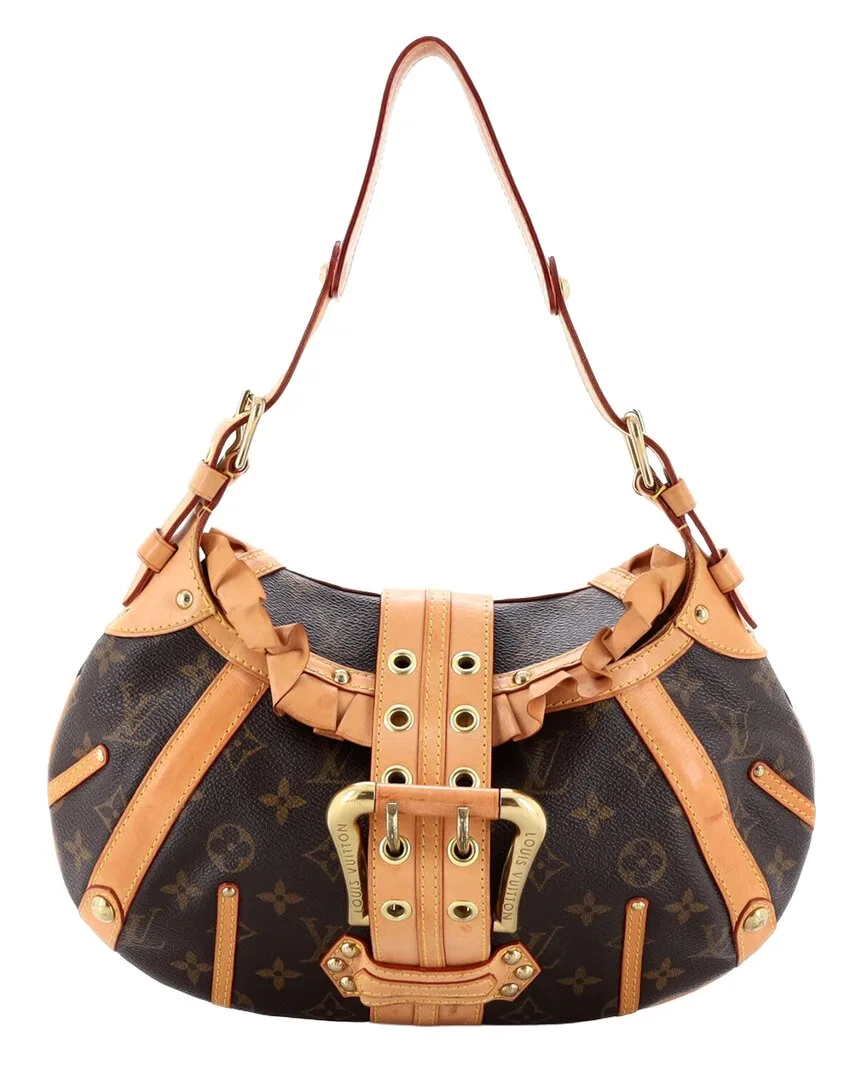 Brown Monogram Canvas Leonor (authentic Pre-Loved)