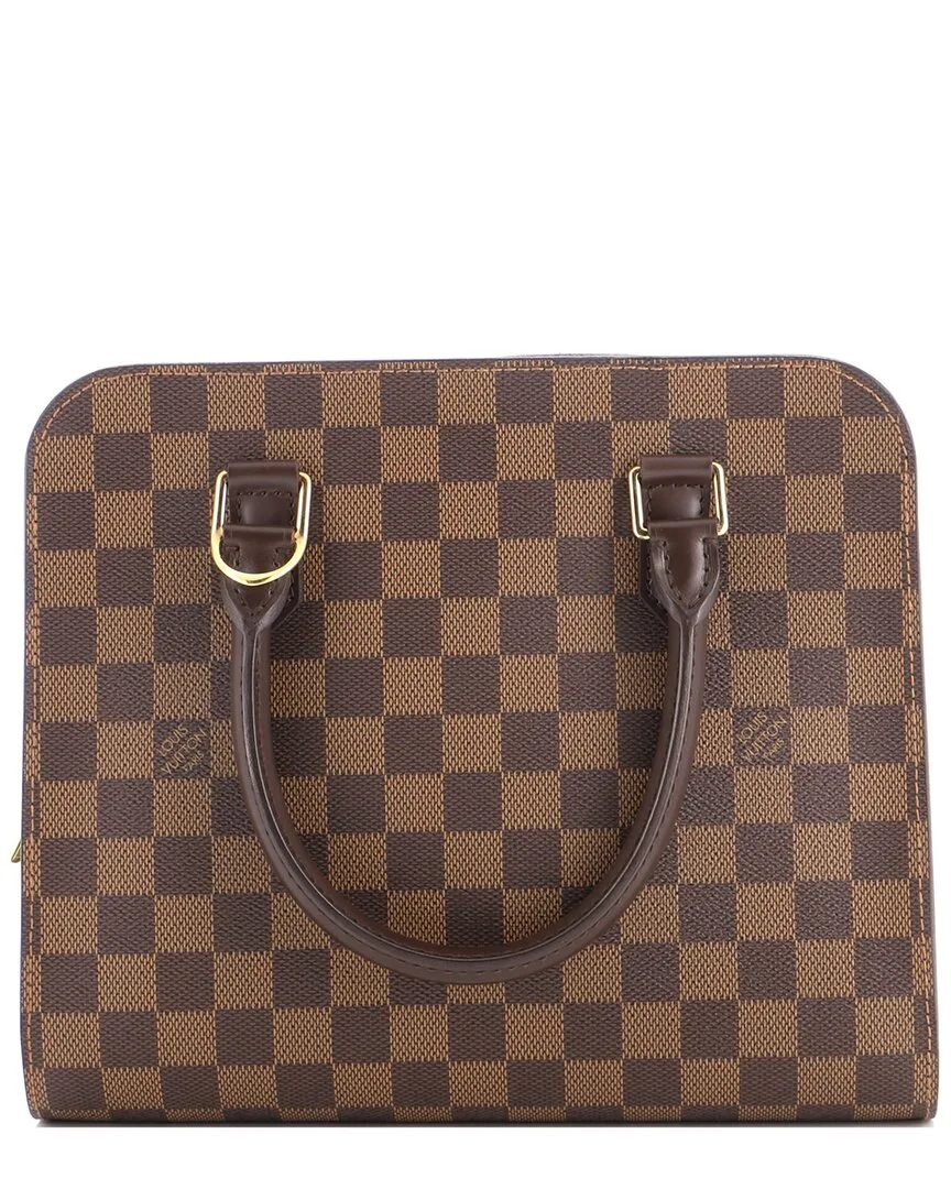 Brown Damier Triana Bag (authentic Pre-Loved) by Louis Vuitton