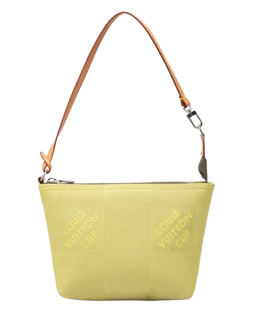 Green Damier Geant Handbag (authentic Pre-Loved) by Louis Vuitton
