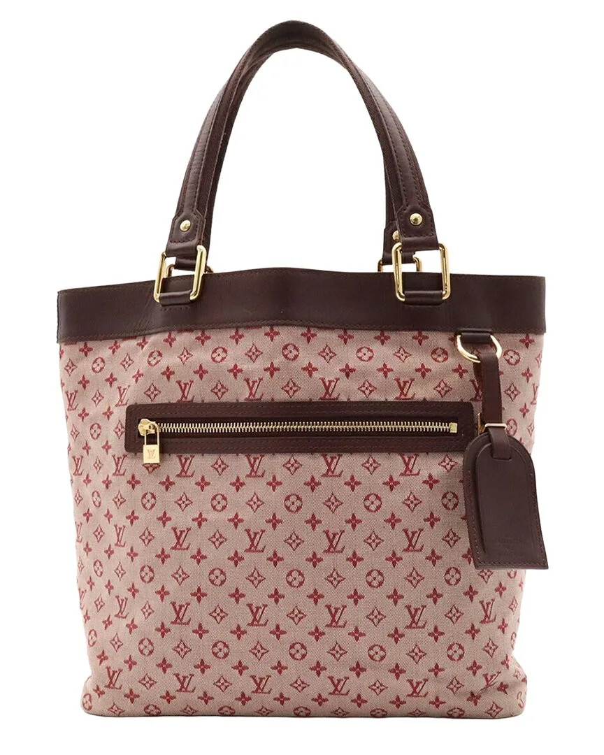 Red Canvas Lucille GM (authentic Pre-Loved) by Louis Vuitton