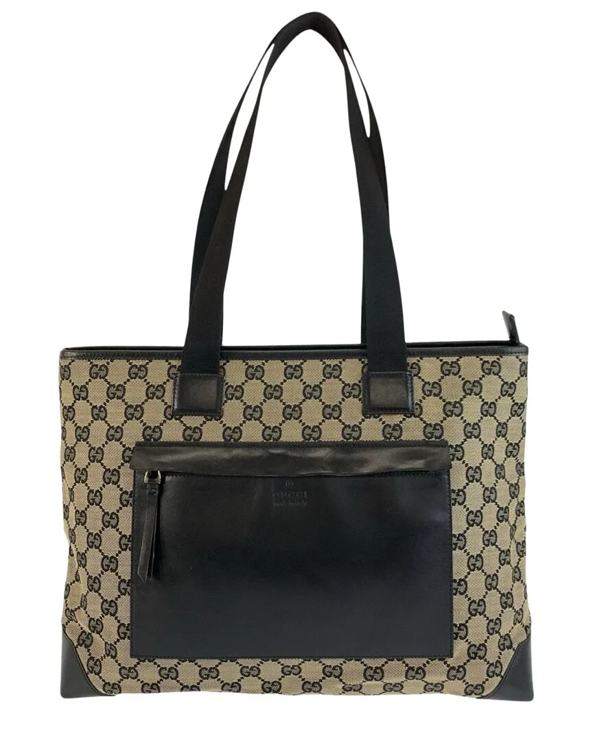 Gg Canvas Tote (authentic Pre-Loved) by Gucci