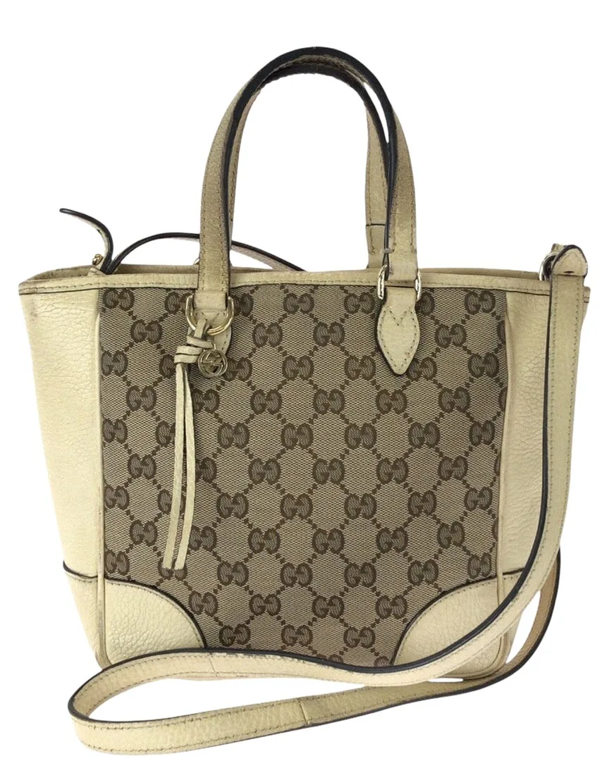 Gg Canvas 2Way Shoulder Bag (authentic Pre-Loved)
