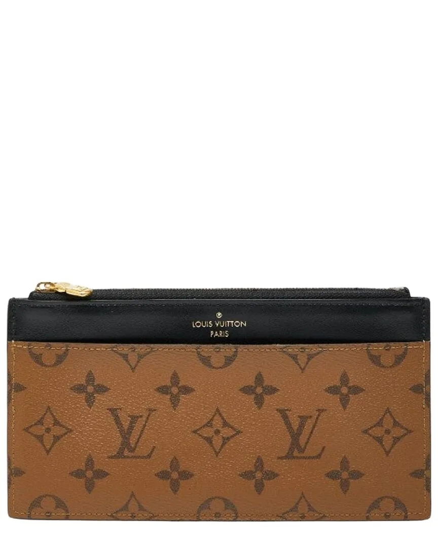 Monogram Reverse Long Wallet (authentic Pre-Loved) by Louis Vuitton