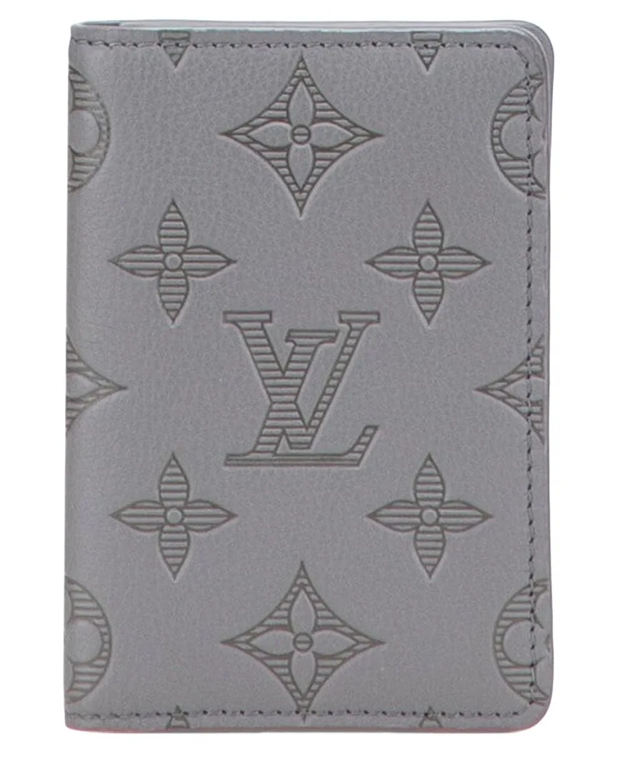 Grey Others Organizer De Poche Card Case (authentic Pre-Loved) by Louis Vuitton