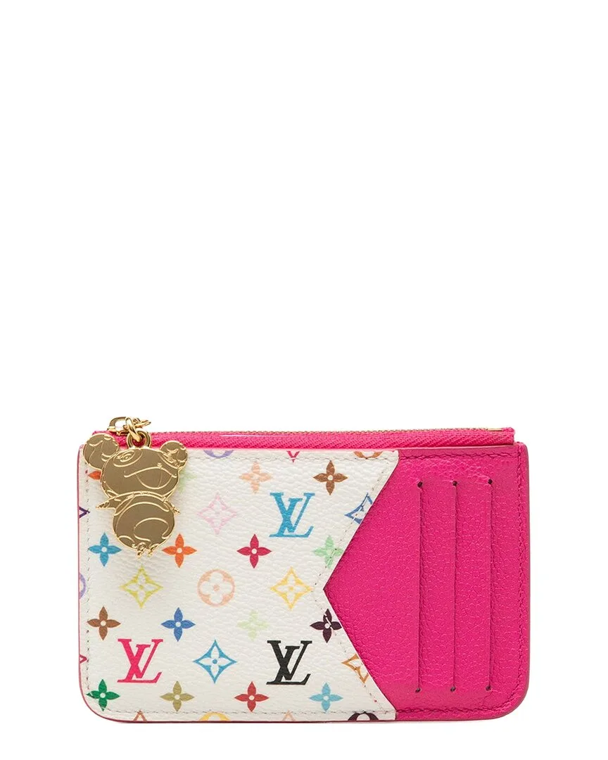 Multicolor Coated/Waterproof Canvas Porte Cartes Romy Card Case (authentic Pre-Loved) by Louis Vuitton
