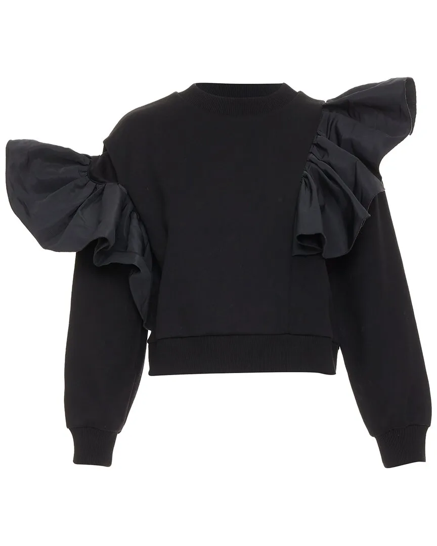 Ruffle Pullover Sweater (authentic Pre-Loved)
