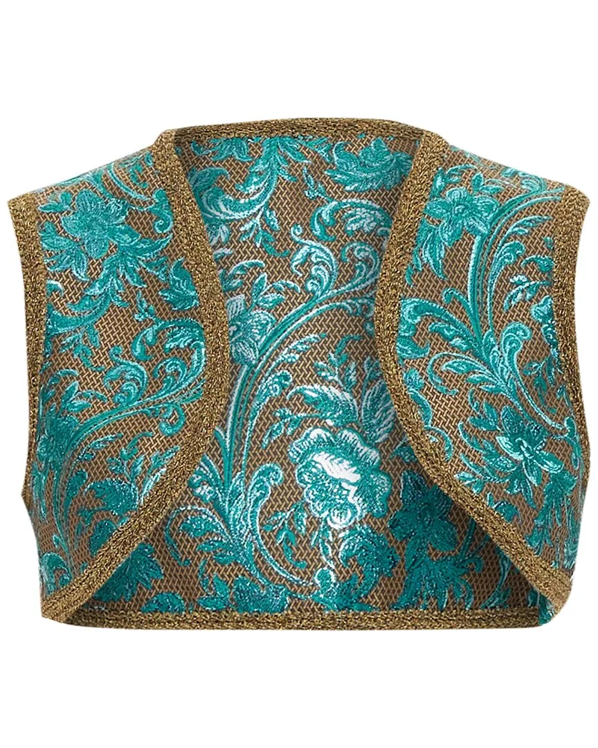 Baroque Floral Jacquard Vest by Dolce & Gabbana