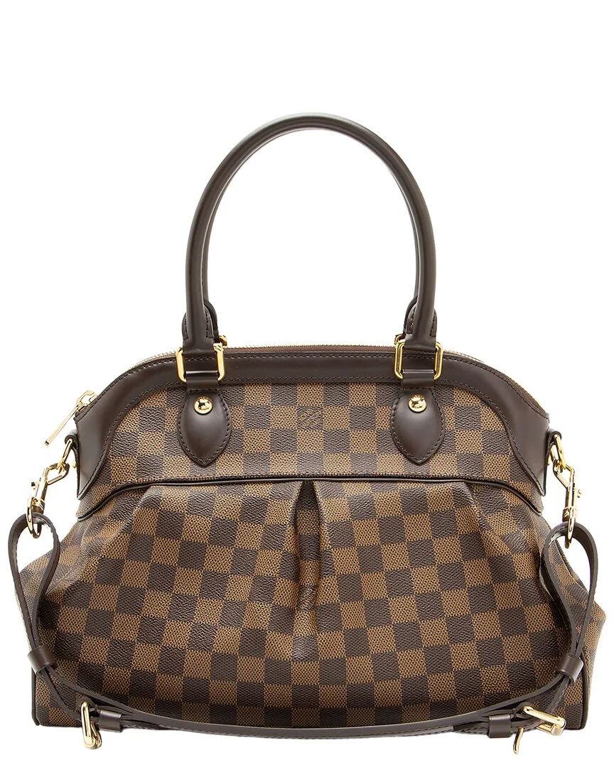 Brown Damier Ebene Trevi Pm (authentic Pre-Loved) by Louis Vuitton