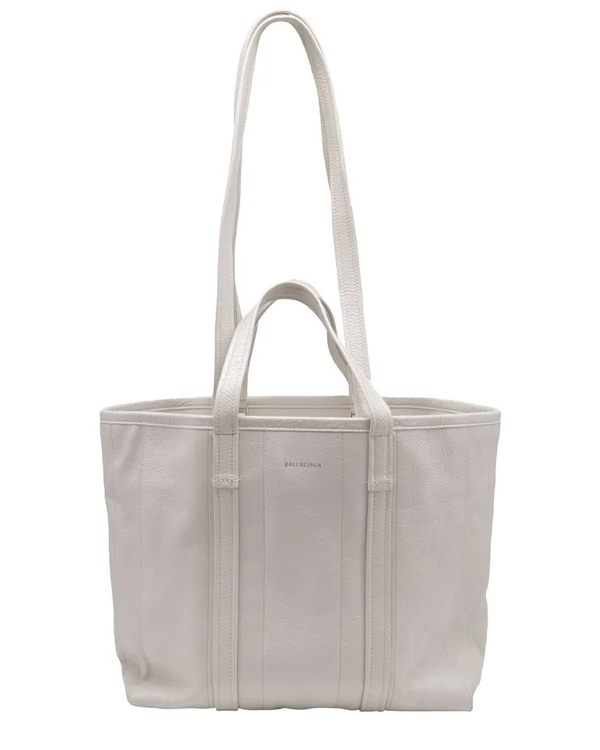 Leather Barbes East West Shopper (authentic Pre-Loved) by Balenciaga