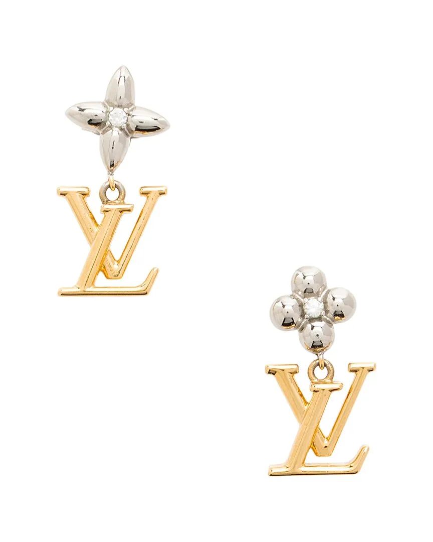 Floragram Drop Earrings (authentic Pre-Loved) by Louis Vuitton