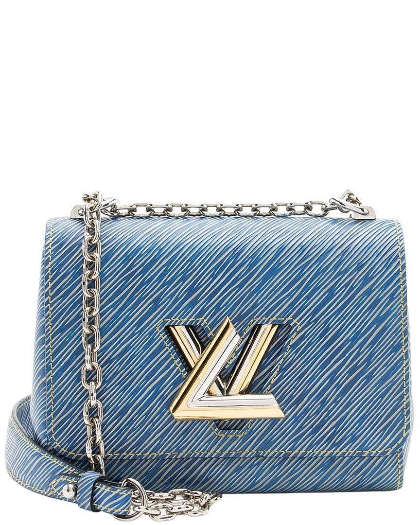 Blue Epi Leather Twist Pm (authentic Pre-Loved) by Louis Vuitton