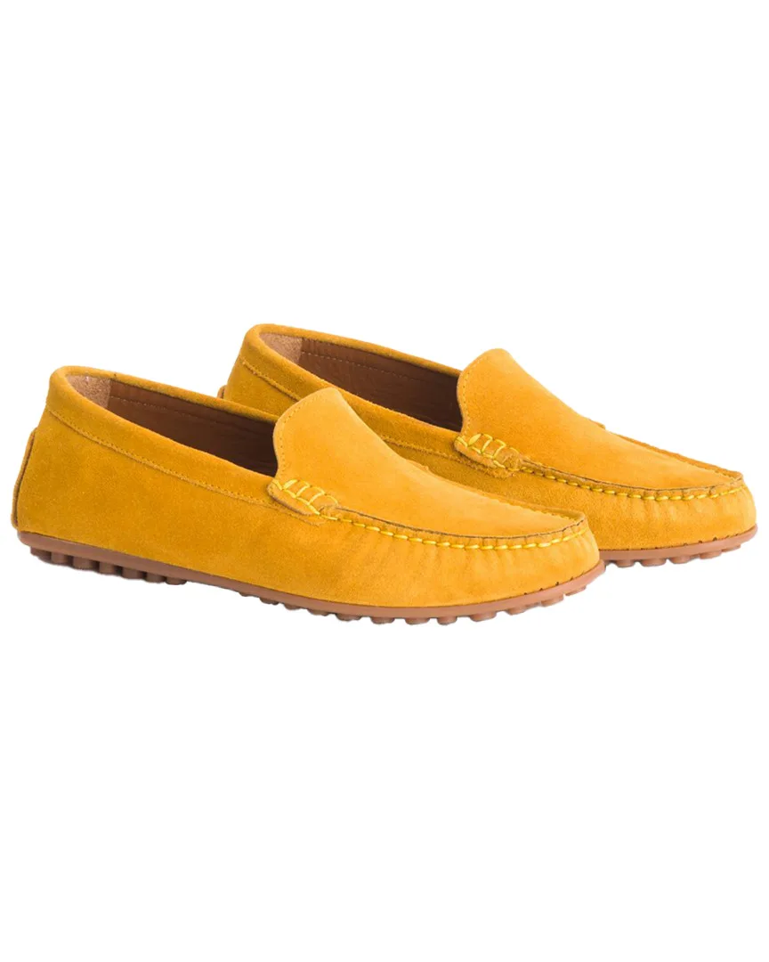 Karla Weatherproof Suede Moccasin by Aquatalia