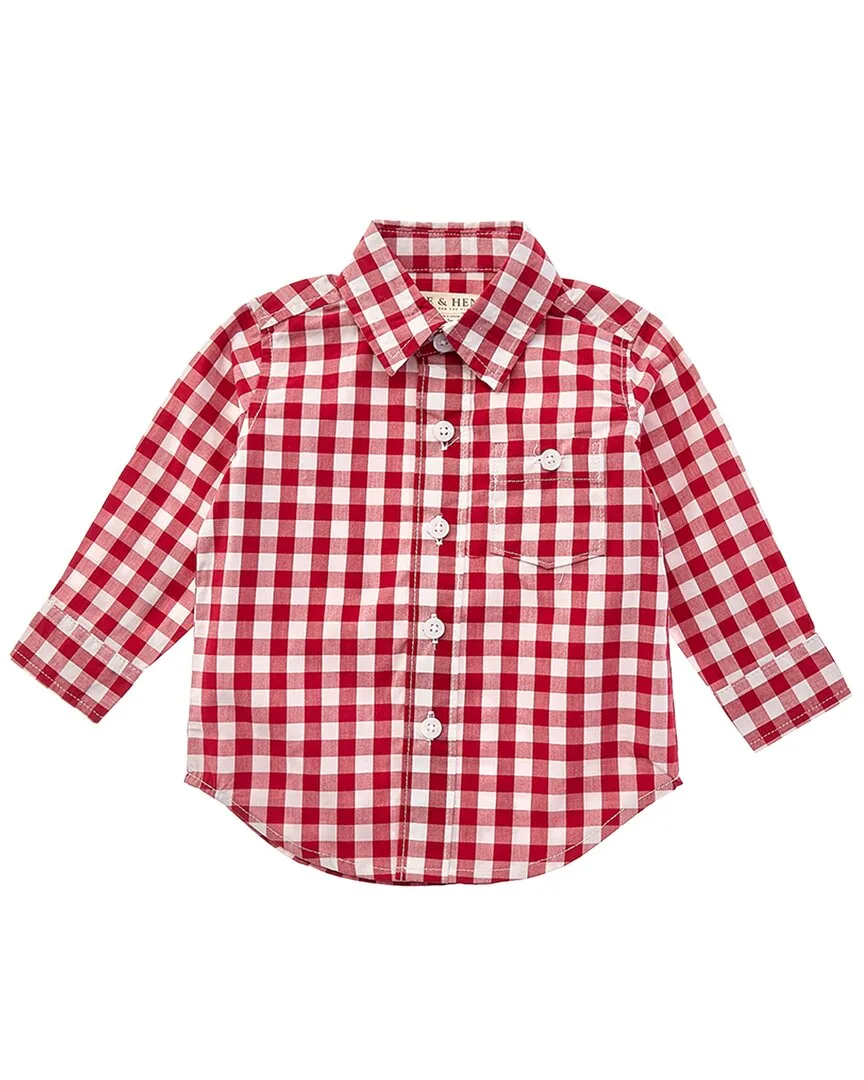 Poplin Button-Down Shirt by Hope & Henry