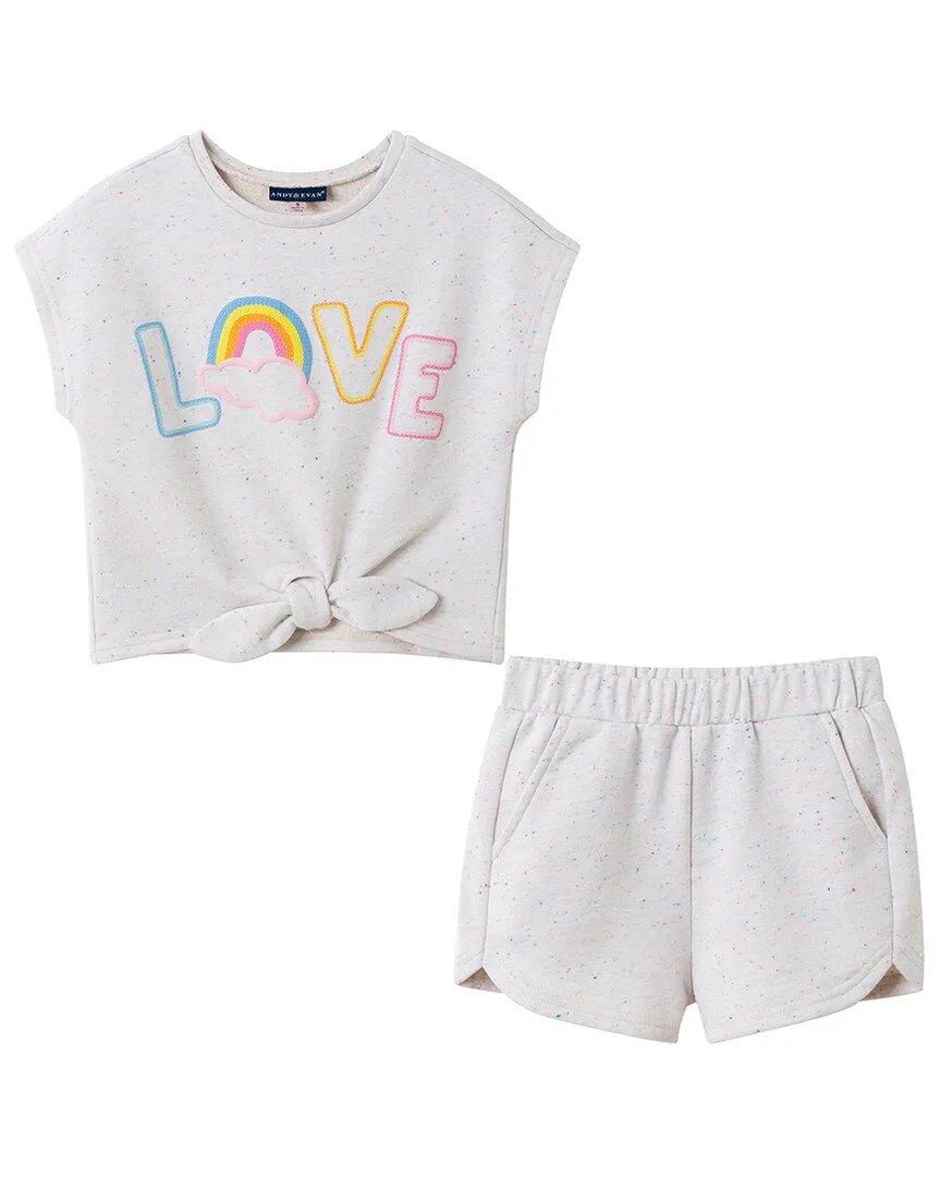 Neon Nep French Terry Top by Andy & Evan