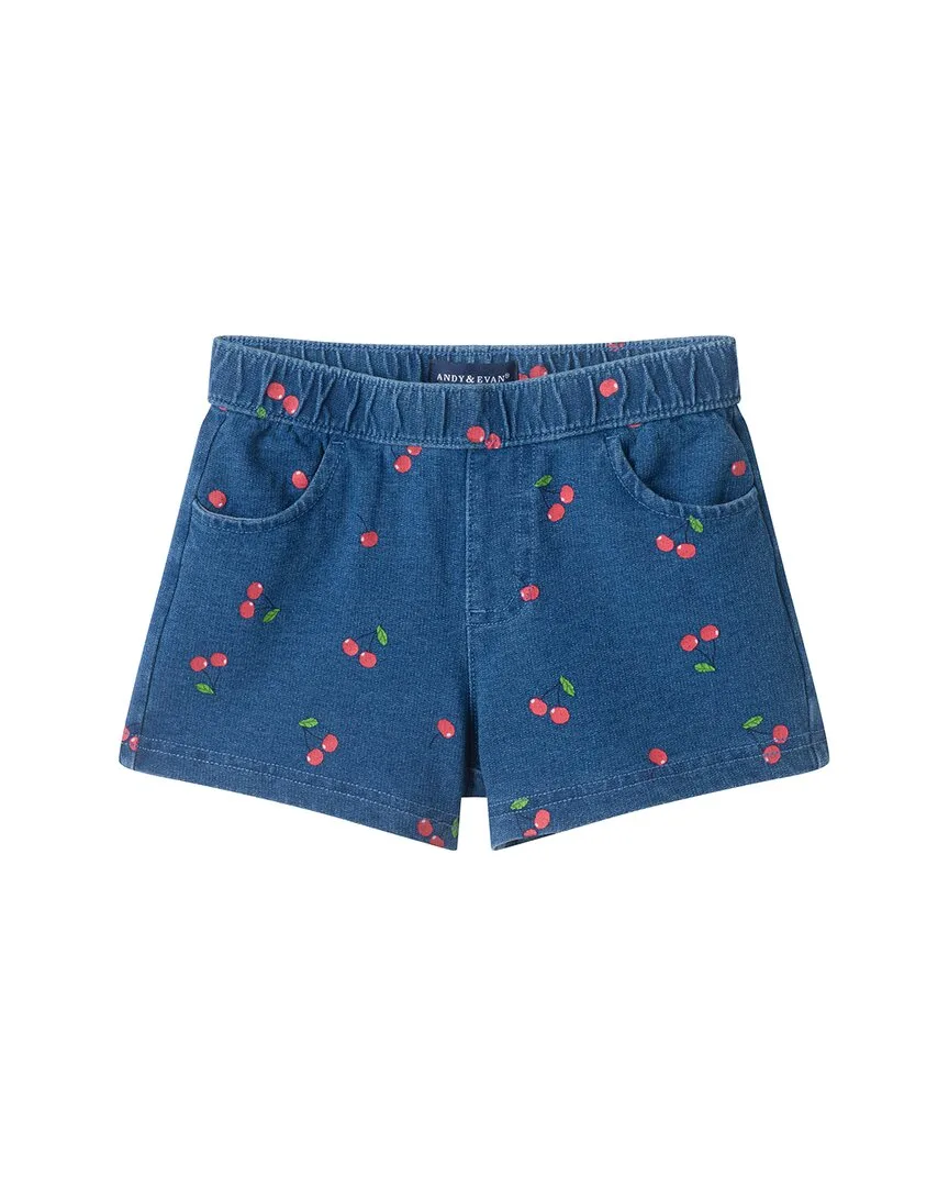 Knit Denim Short by Andy & Evan