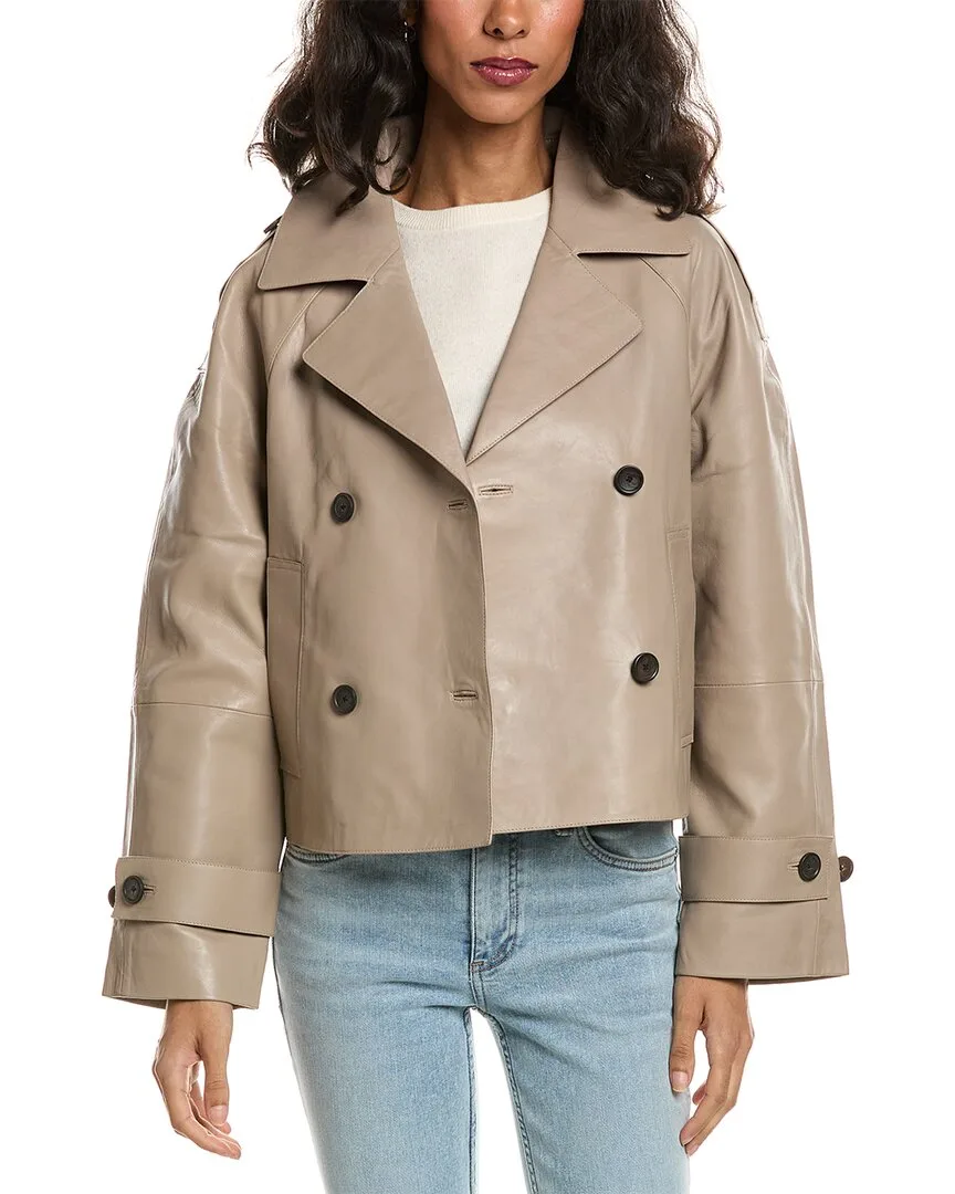 Ruth Leather Jacket by Walter Baker