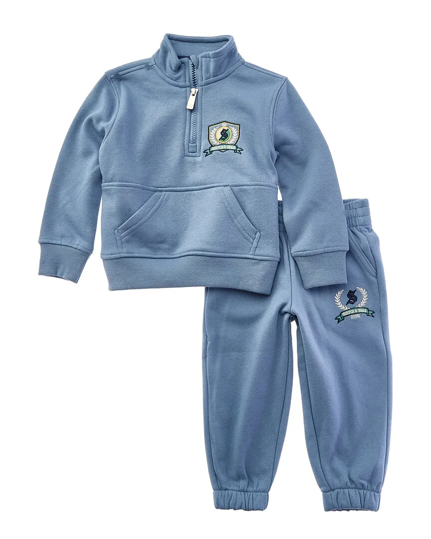 2Pc Pullover & Jogger Set by Scotch & Soda