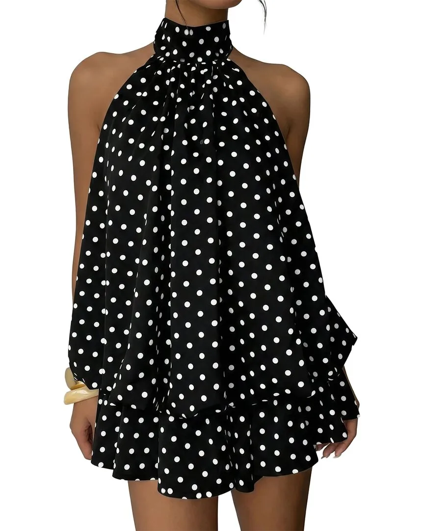 Halter Mini Dress by Bella Desert