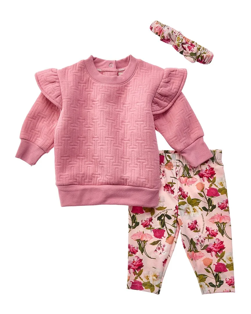3Pc Quilted Brushed French Terry Set by Ted Baker