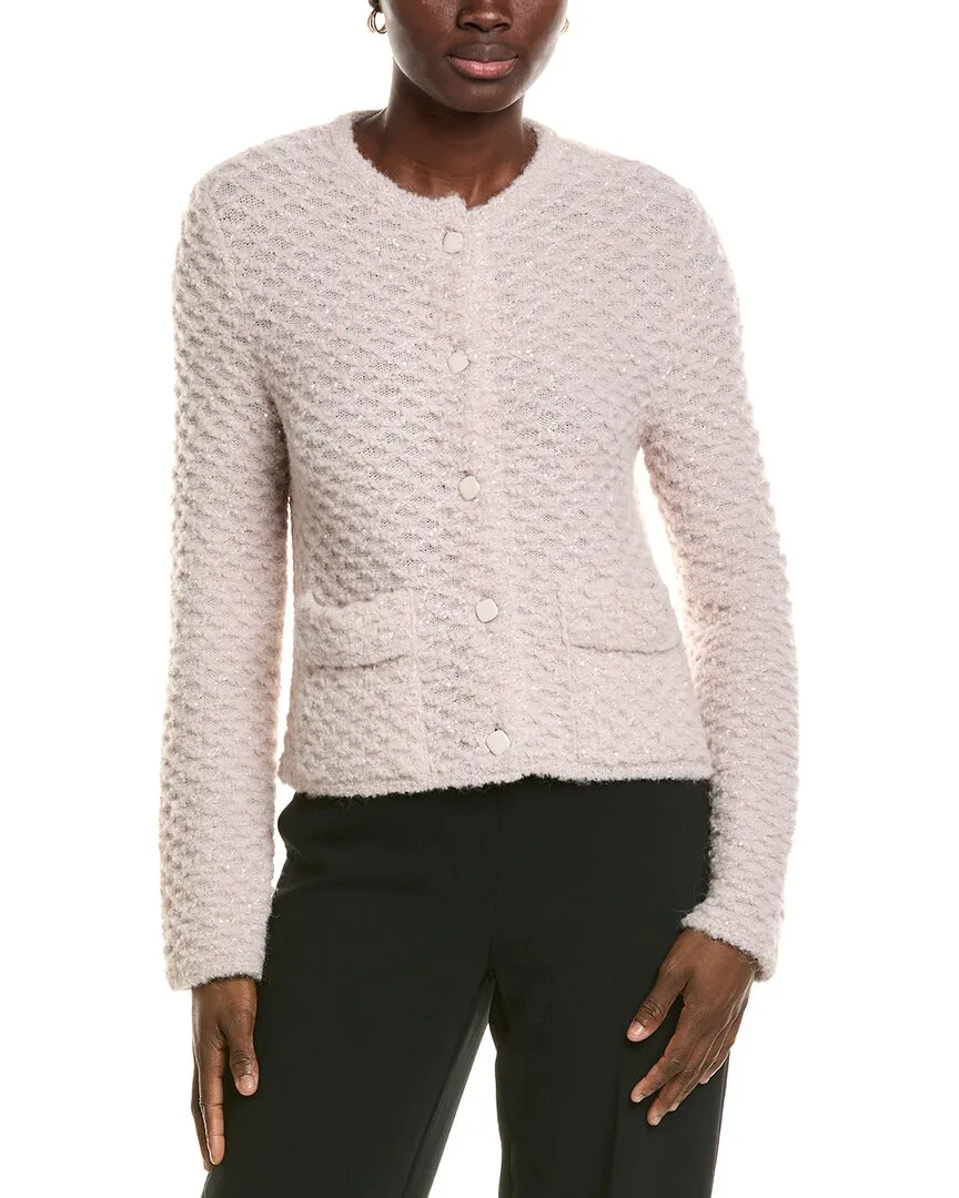 Knit Wool & Alpaca-Blend Sweater by Marc Cain