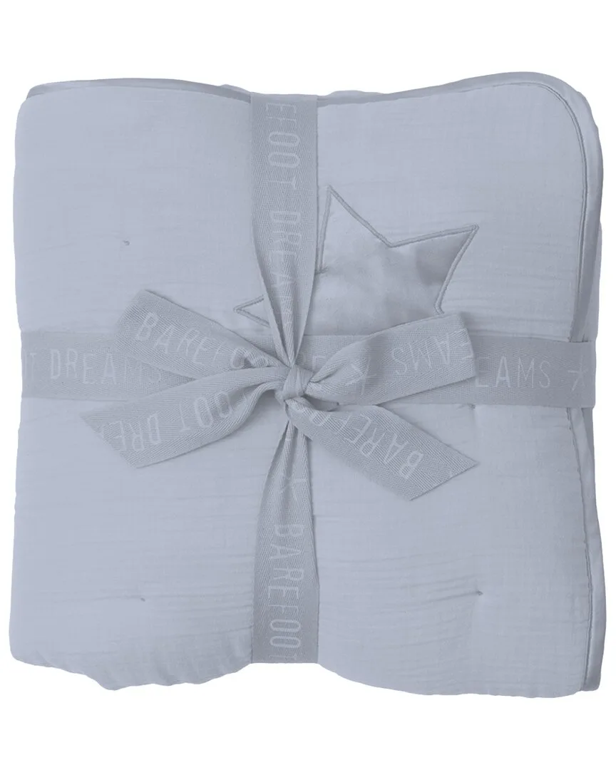 Organic Cotton Double Cloth Toddler Blanket by Barefoot Dreams