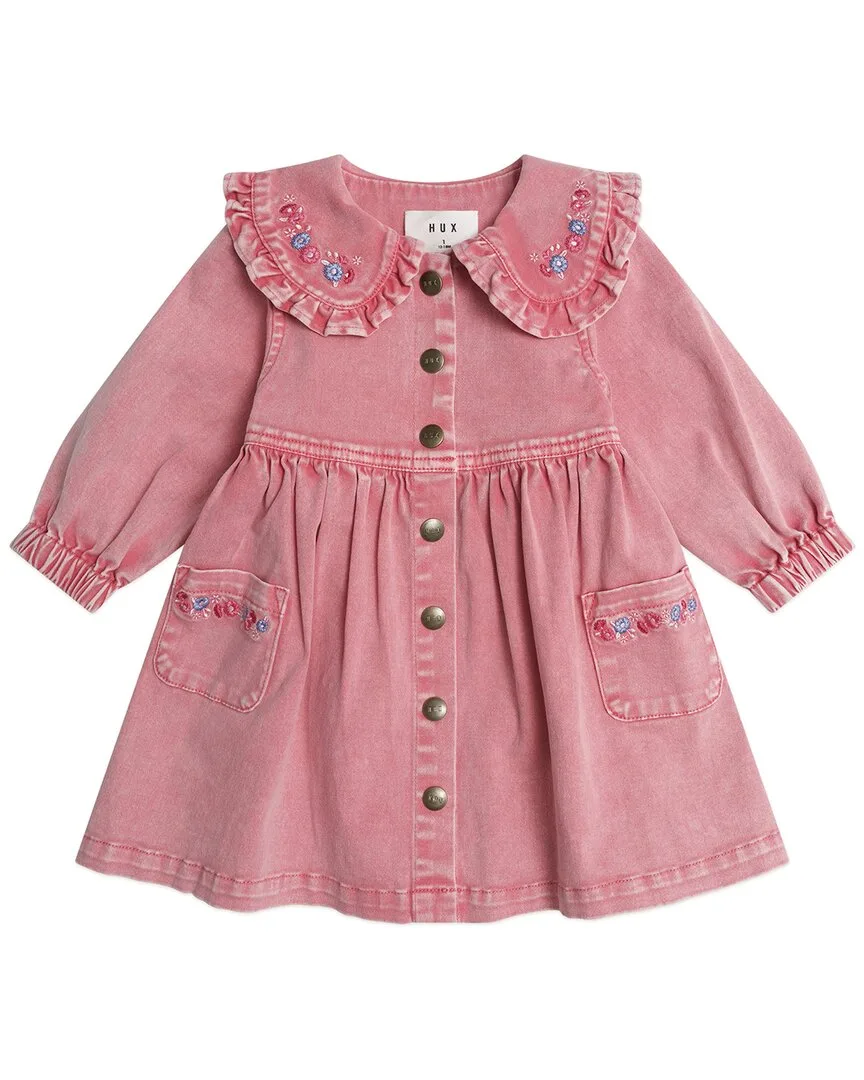 Vintage Floral Collar Dress by Huxbaby