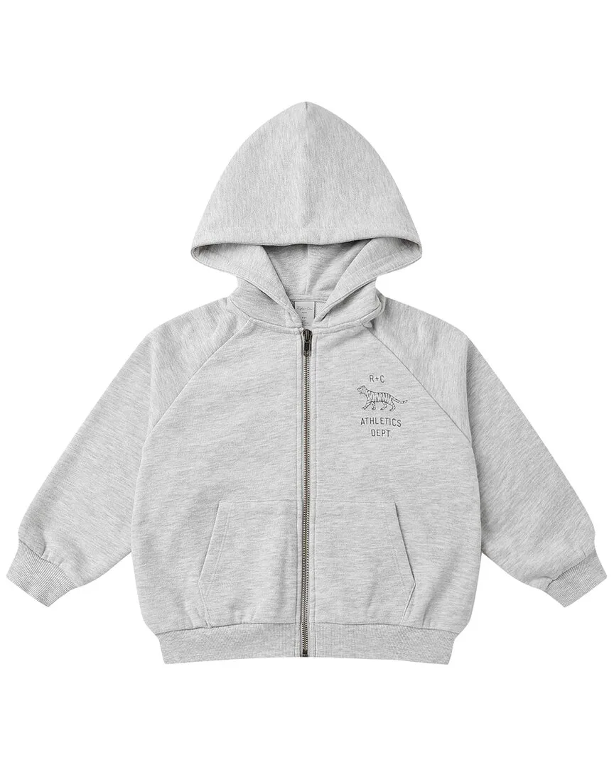 Zip Raglan Hoodie by Rylee & Cru