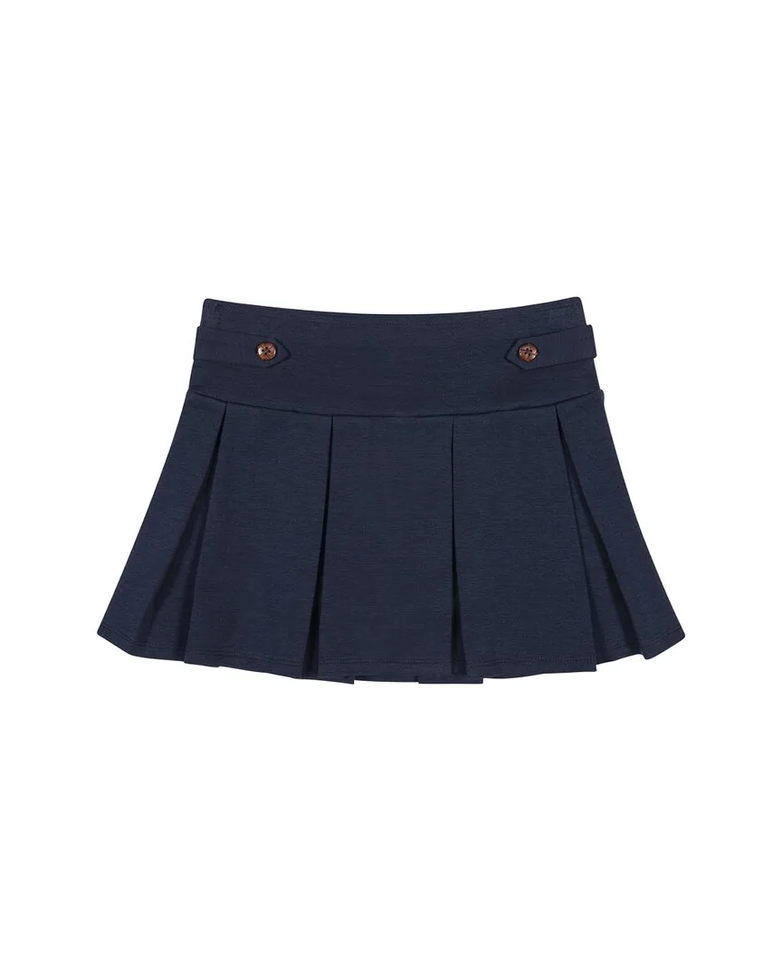 Ponte Pleated Skort by Hope & Henry
