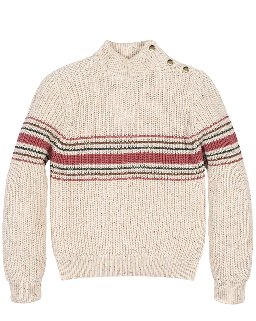 Organic Mock Neck Sweater by Hope & Henry