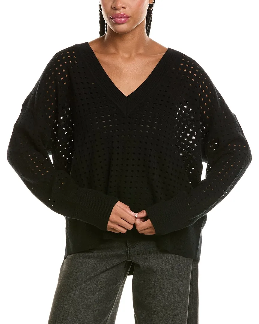 Linda Wool & Cashmere-Blend Sweater by Diane Von Furstenberg