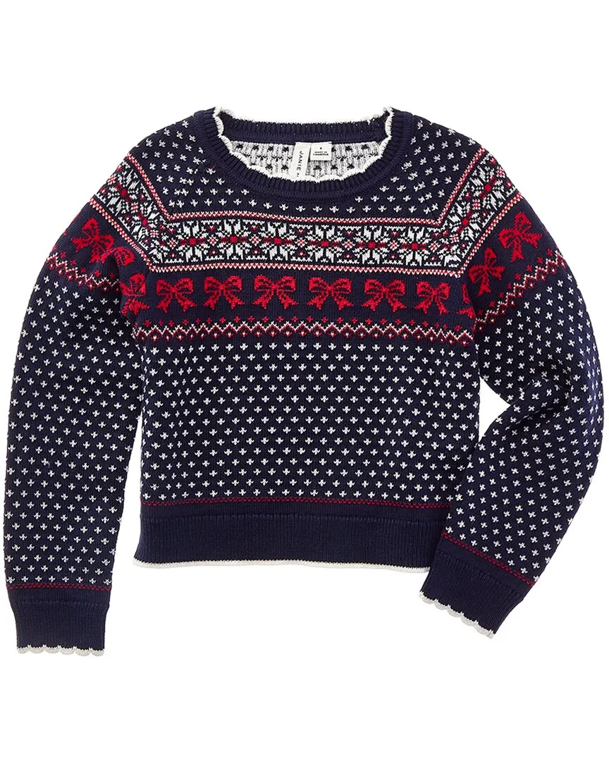 Bow Fairisle Sweater by Janie and Jack