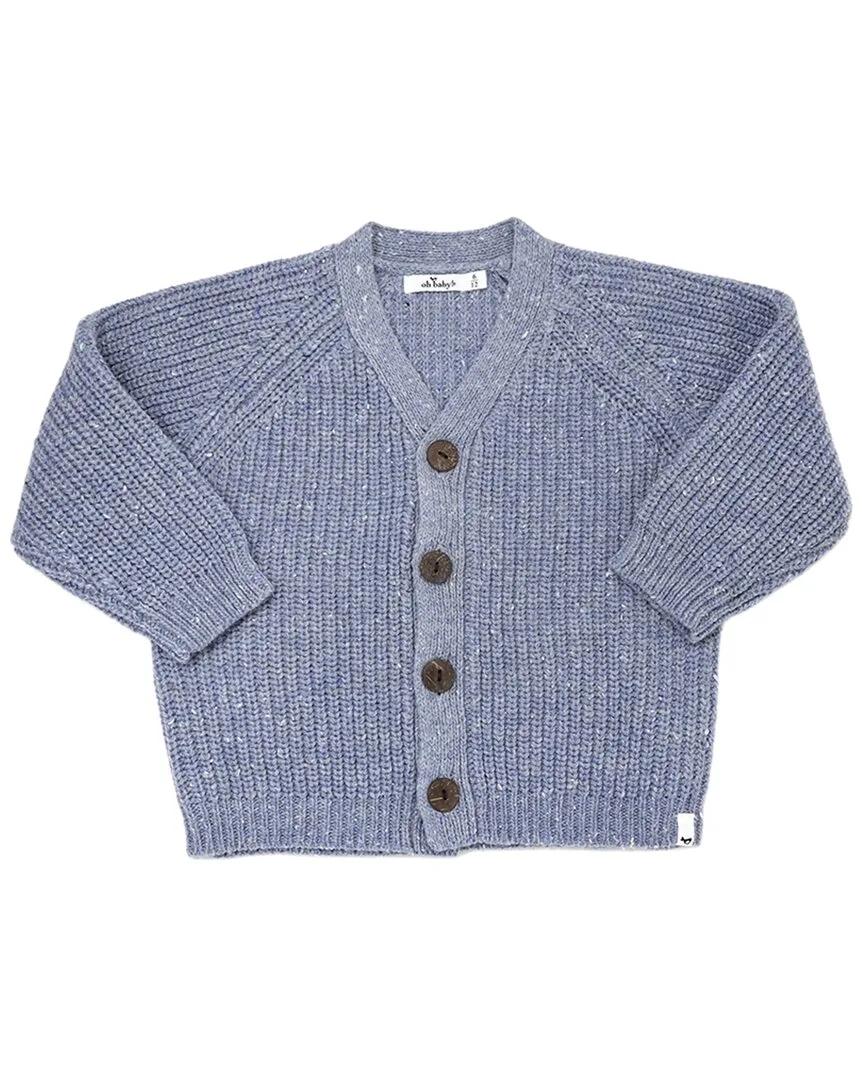Grandpa Knitted Cardigan by Oh Baby