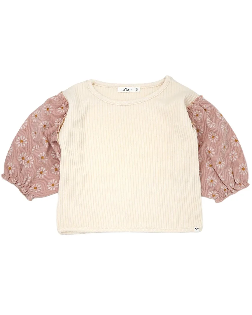 Nellie Sweater Knit Blouse by Oh Baby