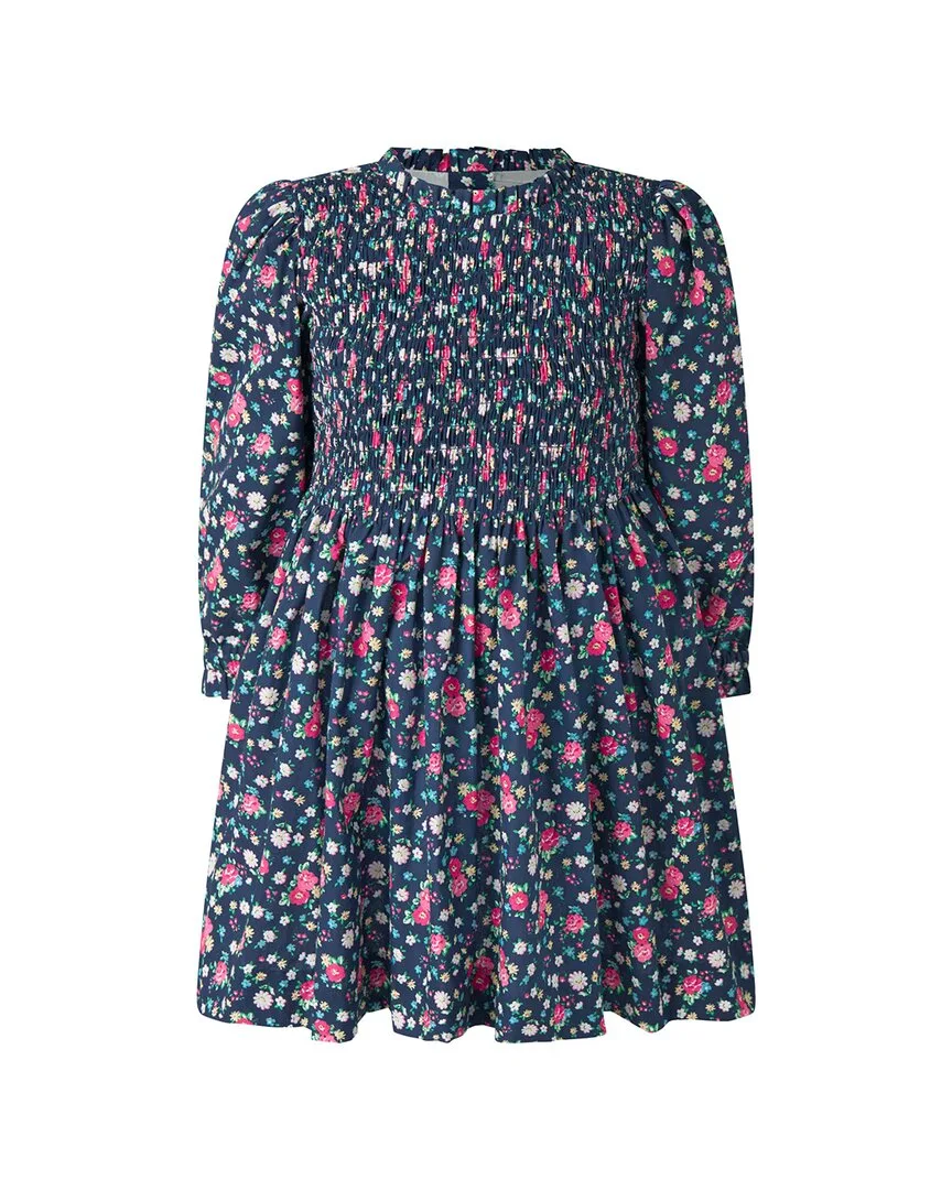 Ditsy Floral Ruched Dress by Rachel Riley