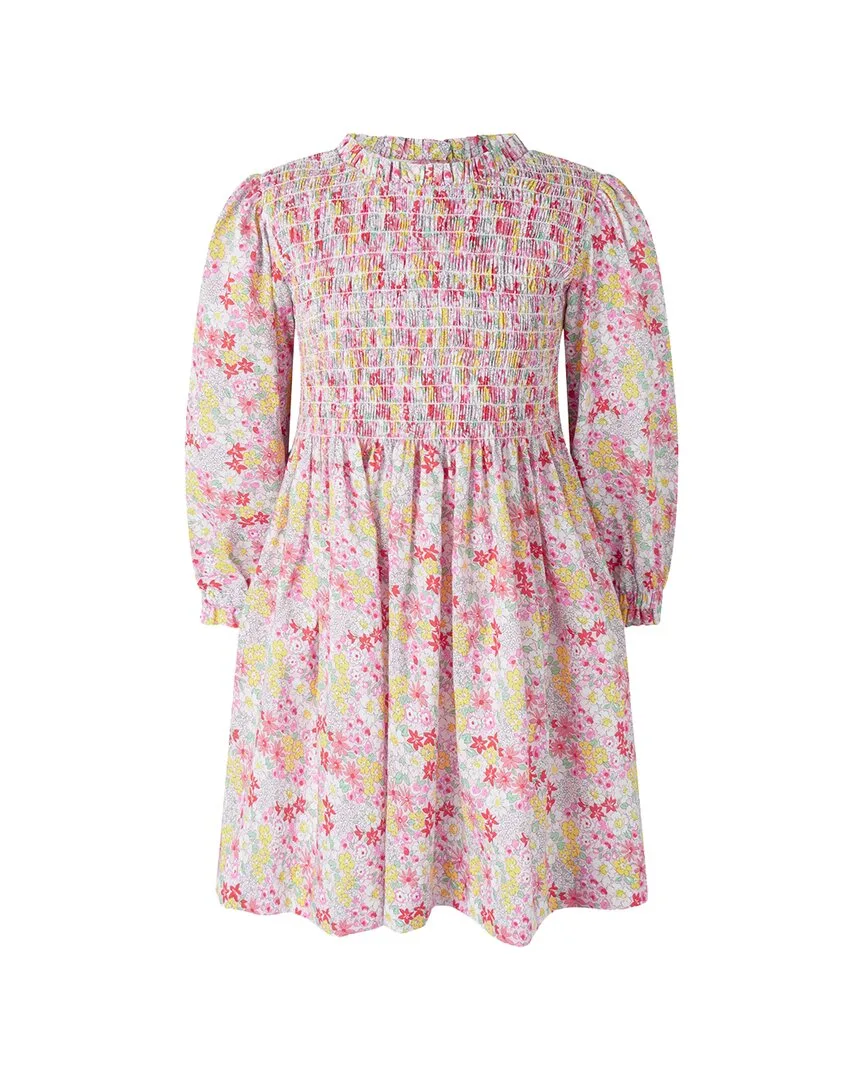 Ditsy Garden Ruched Dress by Rachel Riley