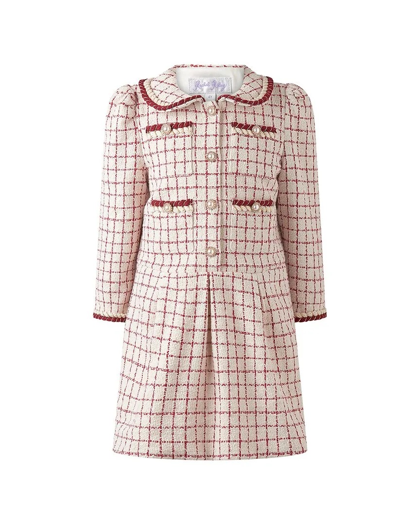 Check Tweed Dress by Rachel Riley