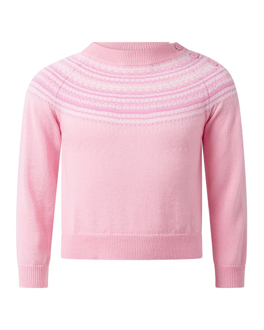 Pink Fairisle Sweater by Rachel Riley