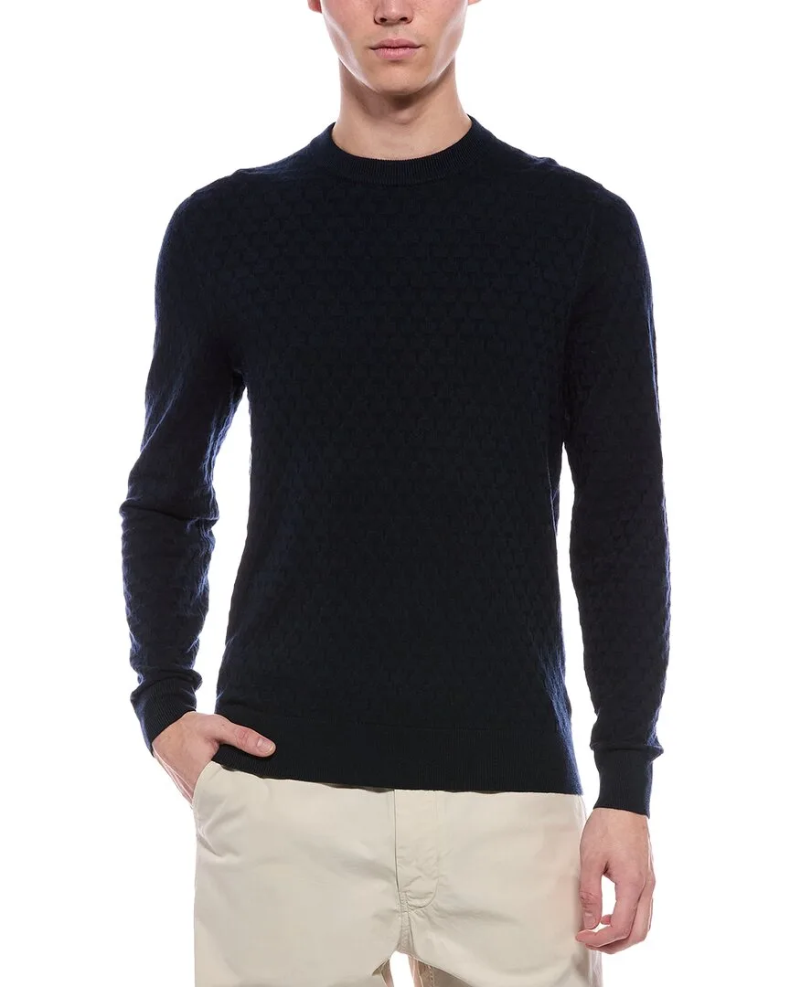 Wool-Blend Crewneck Sweater by Ted Baker