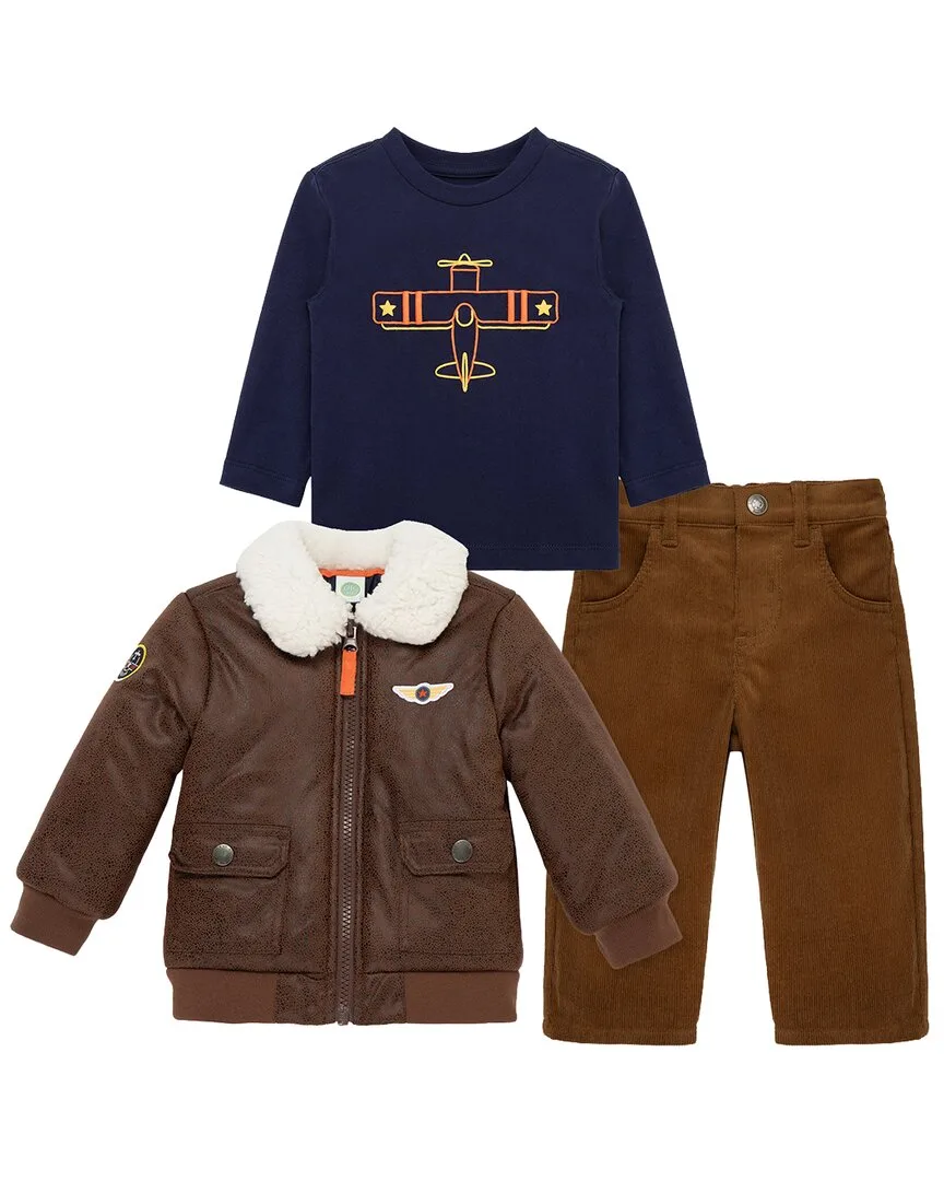 3Pc Aviator Jacket Set by Little Me