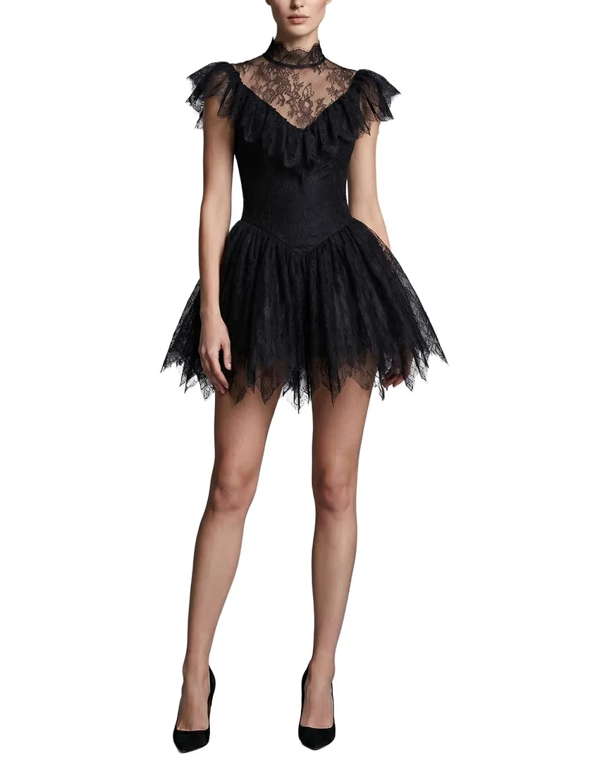 Embellished Mini Dress by Monique Lagarde