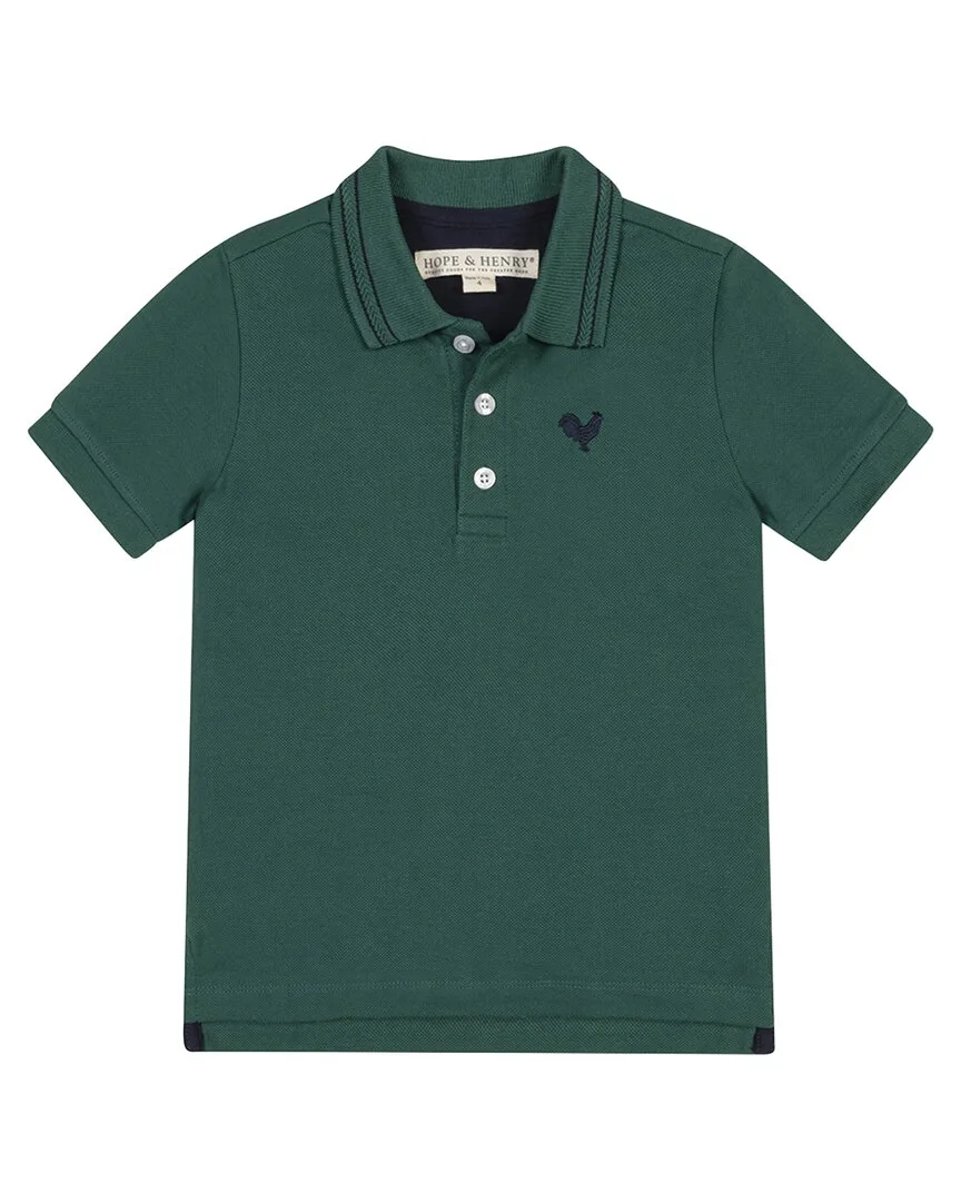 Organic Pique Polo by Hope & Henry