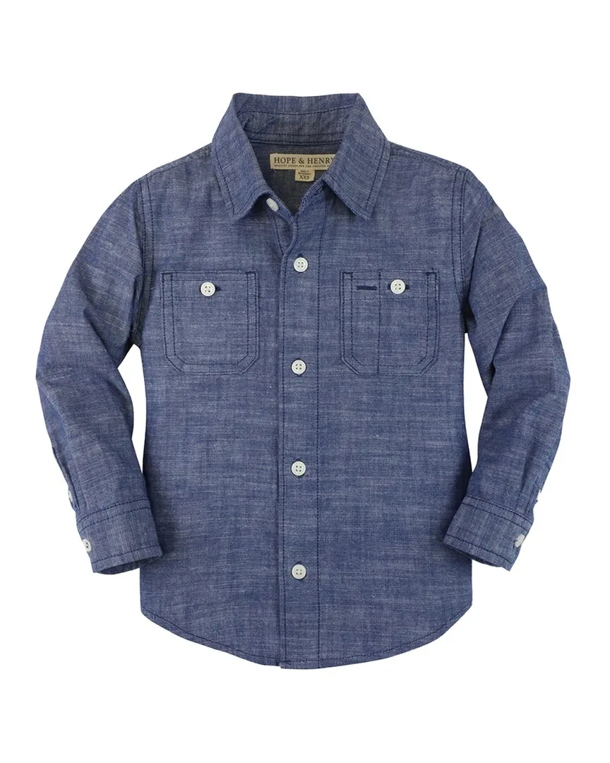 Organic Chambray Shirt by Hope & Henry