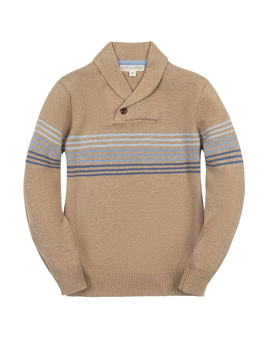Organic Shawl Collar Sweater by Hope & Henry