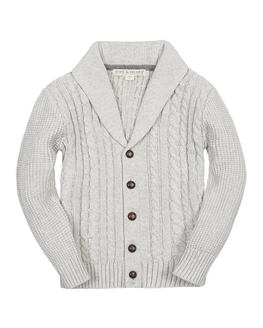 Organic Shawl Collar Cardigan by Hope & Henry