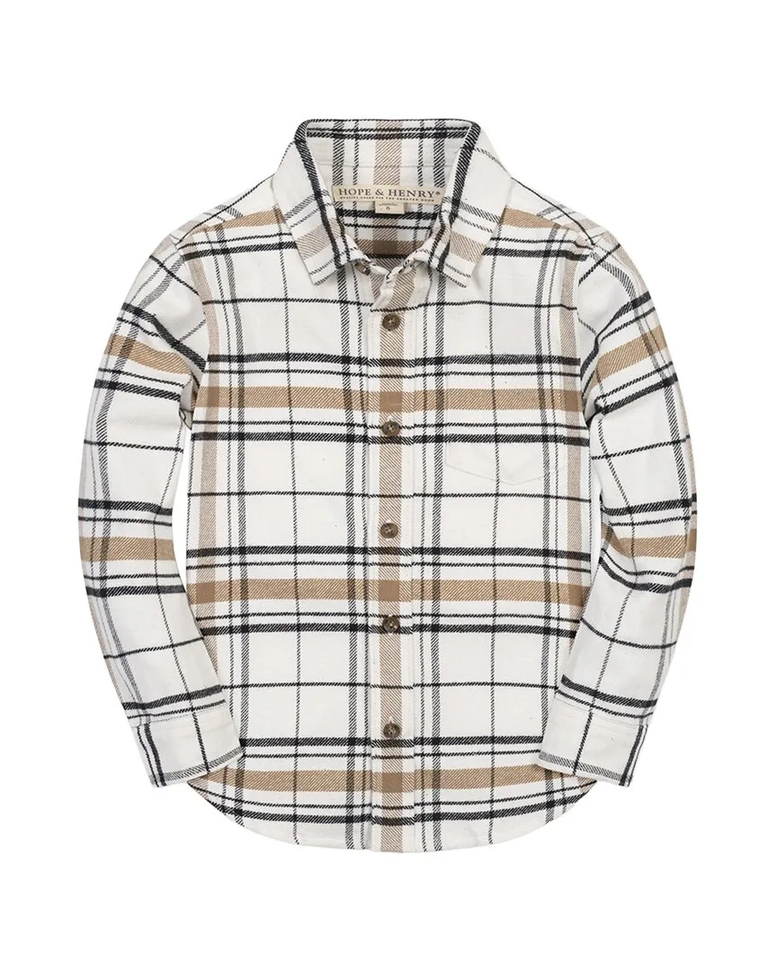 Organic Flannel Shirt by Hope & Henry